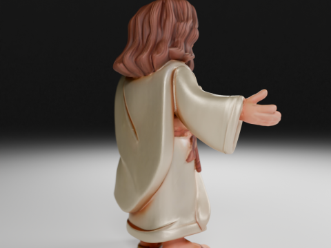Jesus Cristo 3D 打印模型