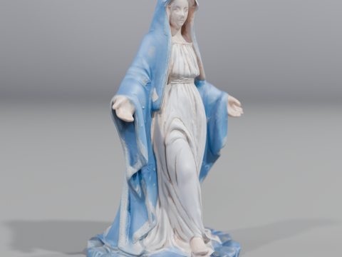 Mary mother of Jesus Modelo de impresión 3D
