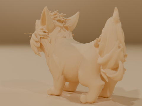 FireFeline Model Cetak 3D