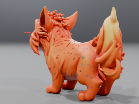 FireFeline Model Cetak 3D