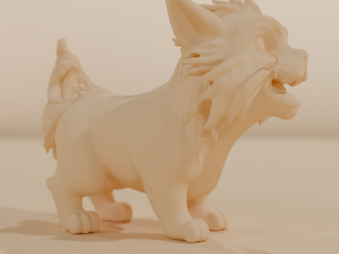 FireFeline Model Cetak 3D