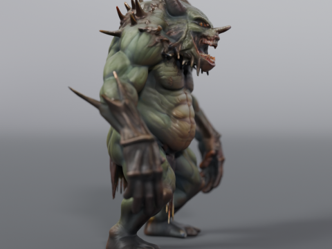 Gorath the Guardian of Shadows 3D प्रिंट मॉडल
