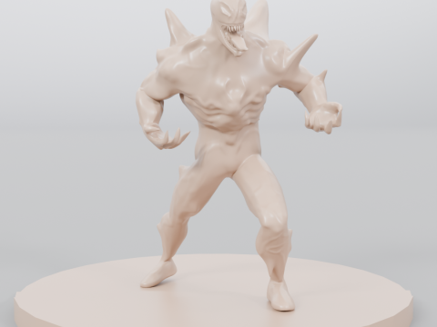 Venom statue 3D 프린트 모델