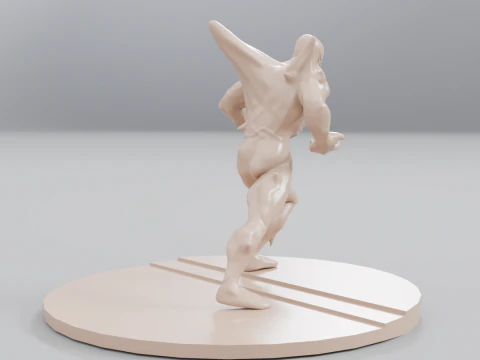 Venom statue 3D Print Model