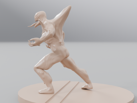 Venom statue 3D 打印模型