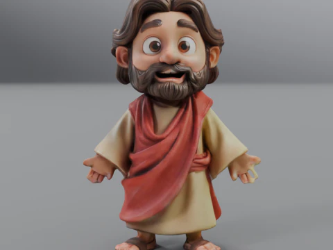 jose padre de jesus Modelo de impresión 3D