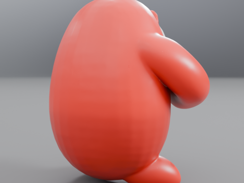 Little Red Dot 3D Print Model