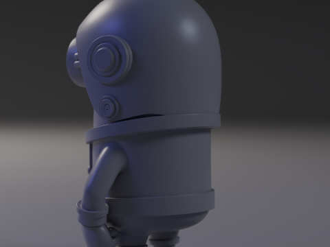 Minion Astronaut 3Dプリントモデル