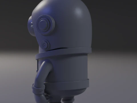 Minion Astronaut 3D Print Model