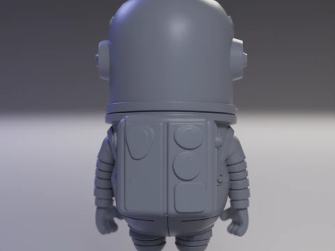 Minion Astronaut 3D Print Model