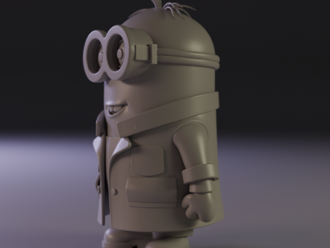 Minion scientist Modelo de Impressão 3D