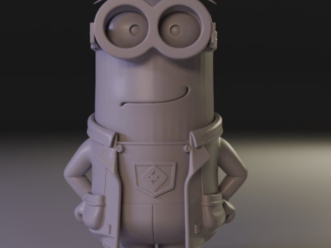 Minion scientist 3D-Druckmodell