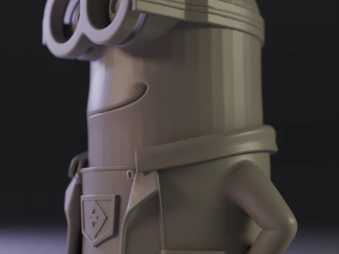 Minion scientist 3D Print Model