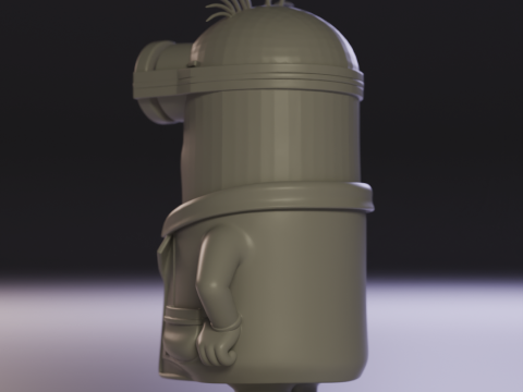 Minion scientist 3Dプリントモデル