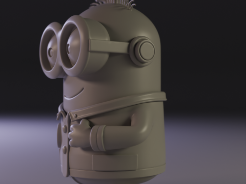 Minion scientist Modèles 3D en vedette