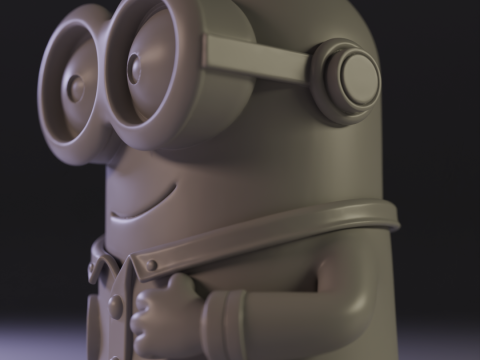 Minion scientist Modèles 3D en vedette