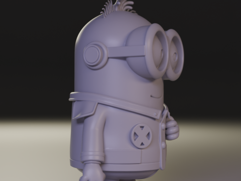 Minion scientist Modèles 3D en vedette