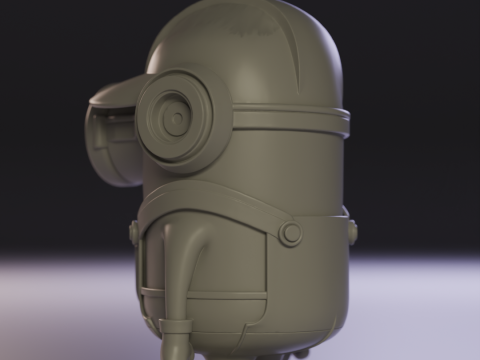 Minion builder 3D 프린트 모델