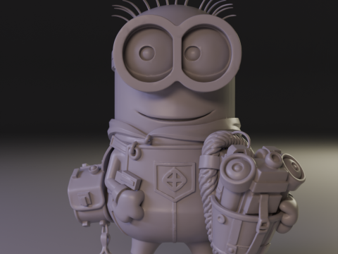 Minion builder 3Dプリントモデル
