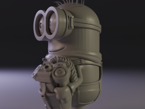 Minion builder 3Dプリントモデル