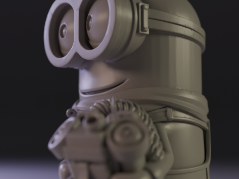 Minion builder 3Dプリントモデル
