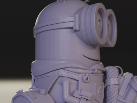 Minion builder 3Dプリントモデル
