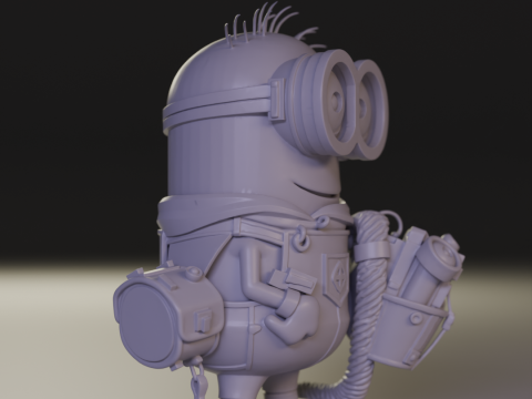Minion builder 3Dプリントモデル