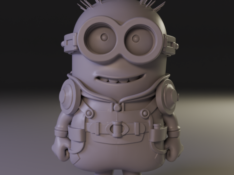 Minion builder 3Dプリントモデル