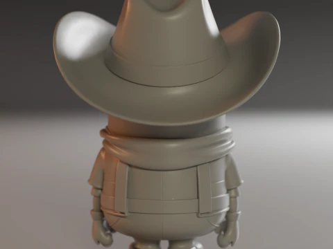 Minion cowboy 3D Print Model