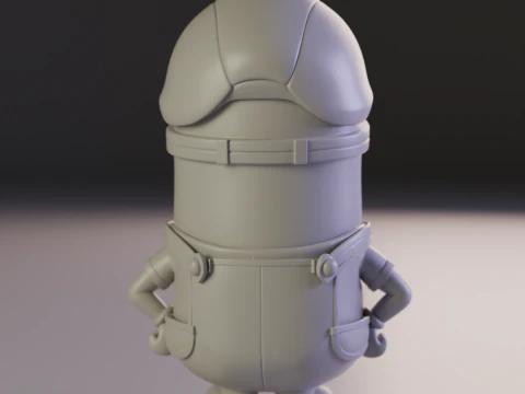 Minion plumber 3D Print Model