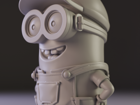 Minion plumber 3D Baskı Modeli