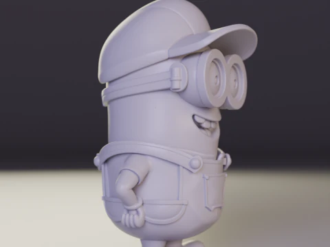 Minion plumber 3D Print Model