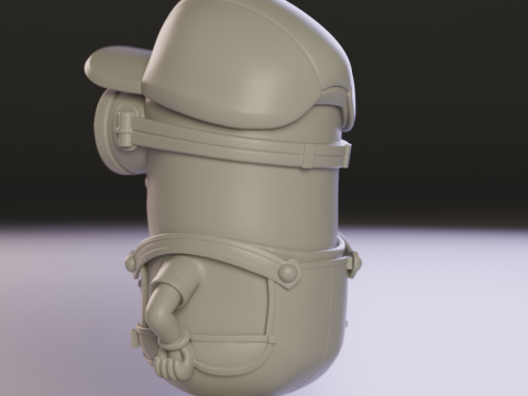 Minion plumber 3D Baskı Modeli