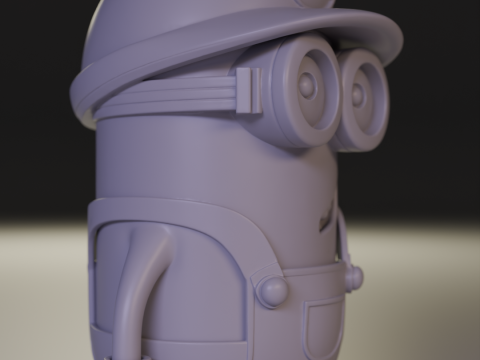 Minion plumber Model Cetak 3D