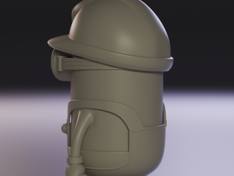Minion plumber Model Cetak 3D
