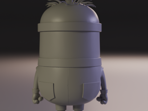 Minion businessman 3Dプリントモデル