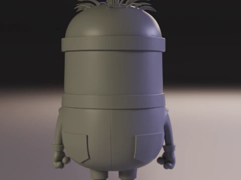 Minion businessman 3D Print Model