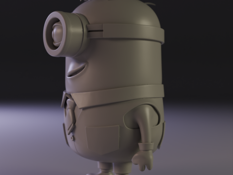 Minion businessman 3Dプリントモデル