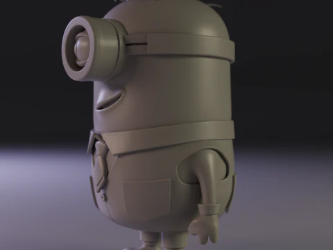 Minion businessman 3D Print Model
