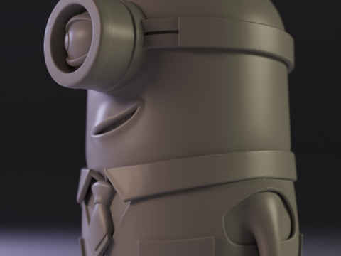 Minion businessman 3Dプリントモデル