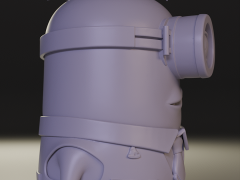 Minion businessman 3Dプリントモデル
