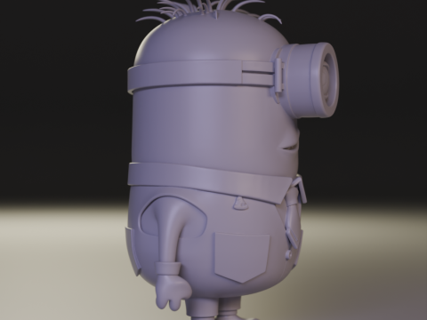 Minion businessman 3Dプリントモデル