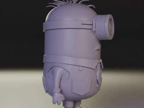 Minion businessman 3D Print Model