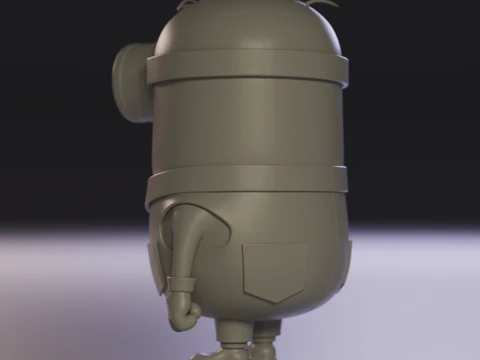 Minion businessman 3D Print Model
