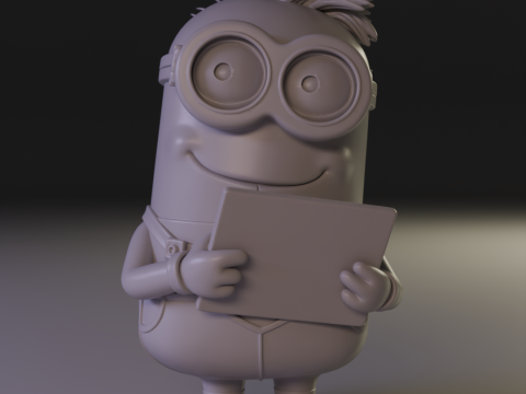 Minion businessman 3Dプリントモデル