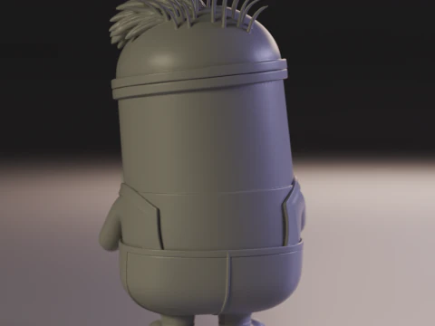 Minion businessman 3D Print Model