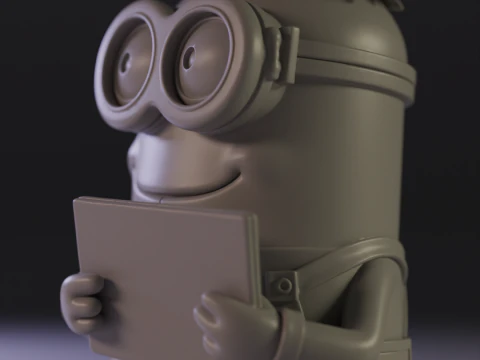 Minion businessman 3D Print Model