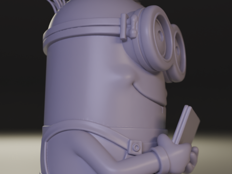 Minion businessman Modèles 3D en vedette
