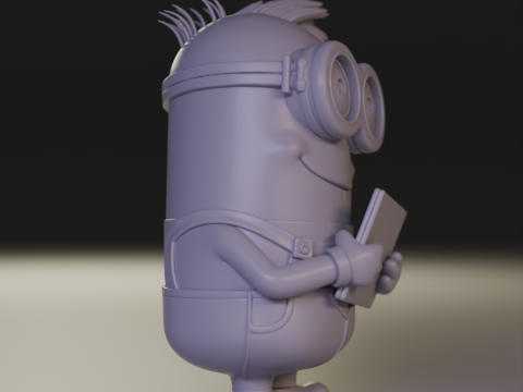 Minion businessman Modèles 3D en vedette