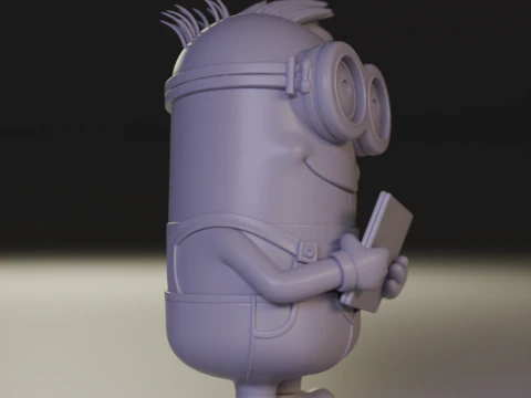 Minion businessman 3D Print Model